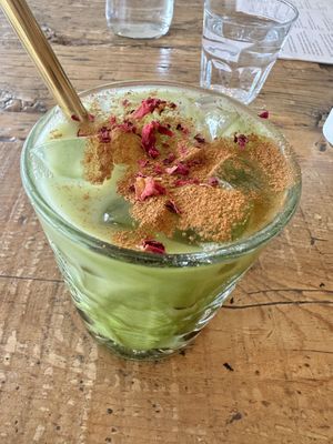 Iced matcha    at Vanilla Food in Noosaville