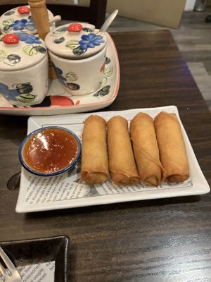 springrolls  at Samata Vegan House in Hollywood