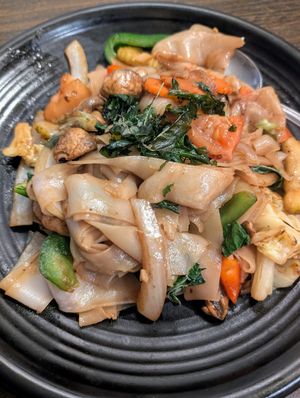 Pad Kee Mao at Samata Vegan House in Hollywood