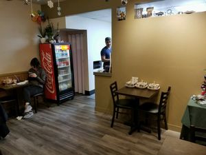 Inside at Samata Vegan House in Hollywood