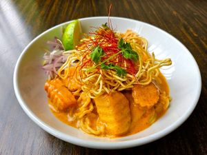 Khao Soi at Samata Vegan House in Hollywood