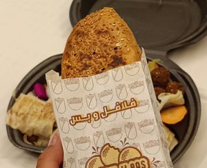  at Sandwich Falafel W Bas in Aqaba