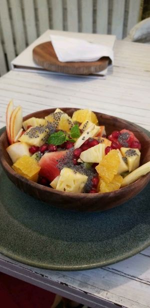 fruit and chia bowl  at Sante in Pune