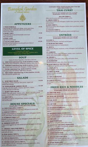  #Veganuary at Bangkok Garden in Sacramento