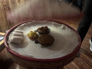 Vegan meal for one  at Addis in Cape in Cape Town