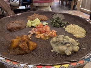 Vegan 2 Course Set Menu  at Addis in Cape in Cape Town