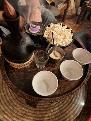 Ethiopian coffee  at Addis in Cape in Cape Town