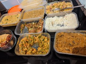 So much food at Kalpna in Edinburgh