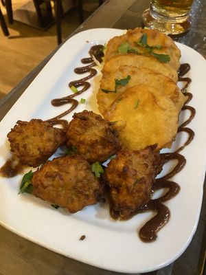 Pakora #veganuary   at Kalpna in Edinburgh