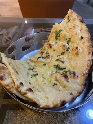 Naan of garlic   at Kalpna in Edinburgh
