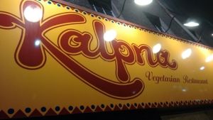 here we are at Kalpna in Edinburgh