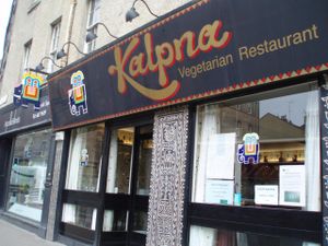 Kalpna, Indian restaurant in Edinburgh at Kalpna in Edinburgh