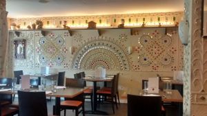 Decor at Kalpna in Edinburgh