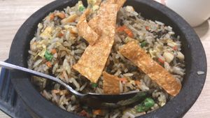 Delicious Olive Fried Rice at Green Signature - Yishun in North Singapore