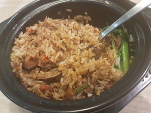 Claypot rice at Green Signature - Yishun in North Singapore