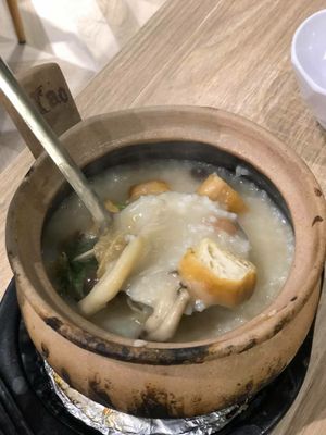 Mushroom Porridge at Green Signature - Yishun in North Singapore