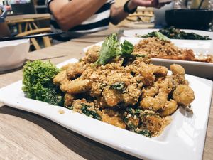 Cereal mushrooms at Green Signature - Yishun in North Singapore