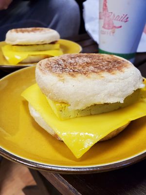 Breakfast Sandwich 😁😁😁 at Wild Trails Coffee in North Vancouver