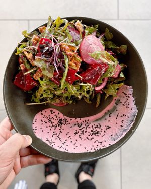 Hemp & Beets salad at Hale & Hearty in Waterloo