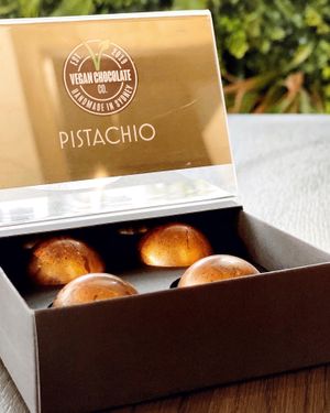 Vegan chocolate  at Hale & Hearty in Waterloo