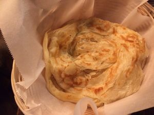 malabar parota at Kathakali Indian Cuisine in Kirkland