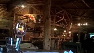 Rustic atmosphere at Martin Pescador in Futaleufu