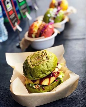 Branding Buns Not Animals at The Green Grill - Walthamstow in East London