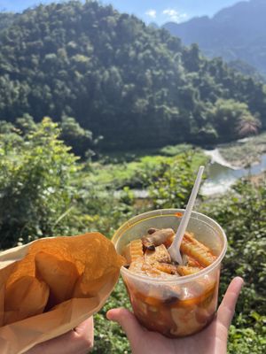 Vegan Banh Mi for take-away  at Hao Tea House in Ha Giang
