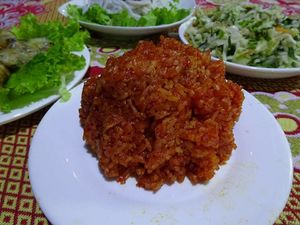 Wild rice from Ha Giang mountains. at Hao Tea House in Ha Giang