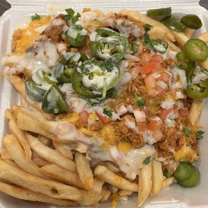Pollo Asada Fries  at Doomie's NextMex - Vine in Hollywood