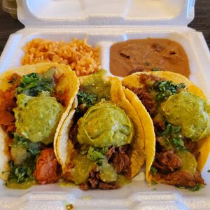 Taco trio at Doomie's NextMex - Vine in Hollywood