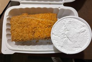 fried bread pudding   at Doomie's NextMex - Vine in Hollywood