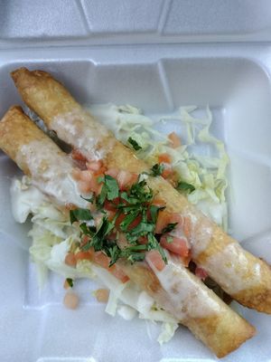 Flautas 🤤 at Doomie's NextMex - Vine in Hollywood