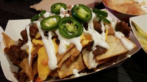 nachos at Doomie's NextMex - Vine in Hollywood