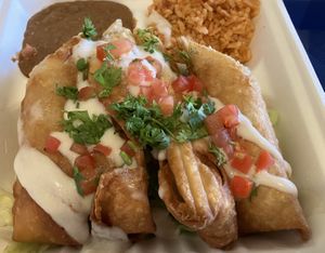 Flautas  at Doomie's NextMex - Vine in Hollywood