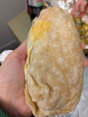 Shrimp burrito at Doomie's NextMex - Vine in Hollywood