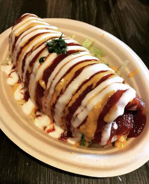 Wet burrito at Doomie's NextMex - Vine in Hollywood