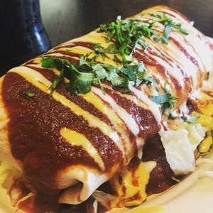 Asada wet burrito  at Doomie's NextMex - Vine in Hollywood