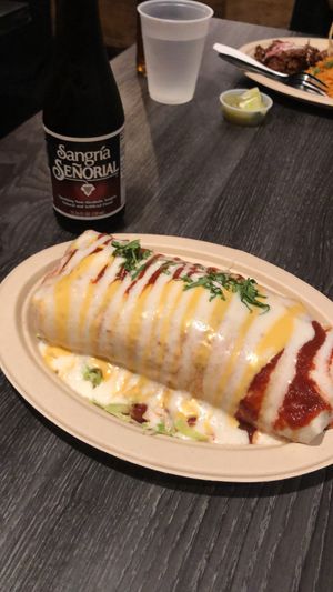 Wet burrito  at Doomie's NextMex - Vine in Hollywood