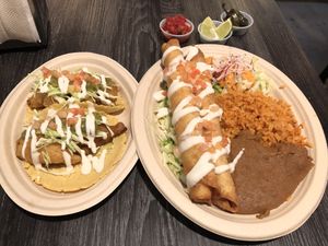 Tacos & Taquitos at Doomie's NextMex - Vine in Hollywood