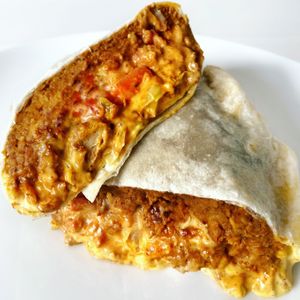 Mole Chick’n Queso Burrito  at Doomie's NextMex - Vine in Hollywood