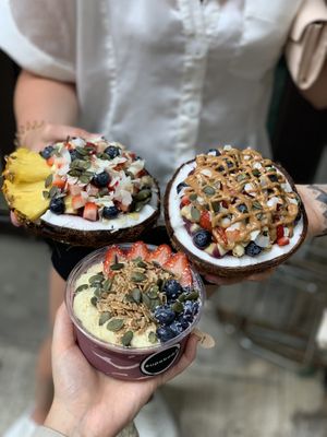 All of the bowls at Supabowl in Hong Kong Island