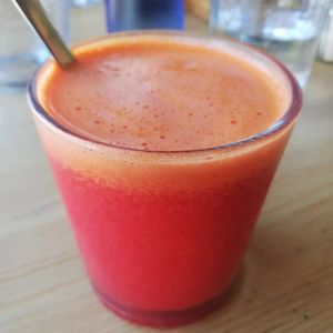 Delicious fresh juices at Happy Cactus in Fuerteventura