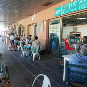 Busy busy! at Happy Cactus in Fuerteventura