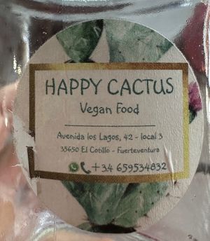  #Veganuary at Happy Cactus in Fuerteventura