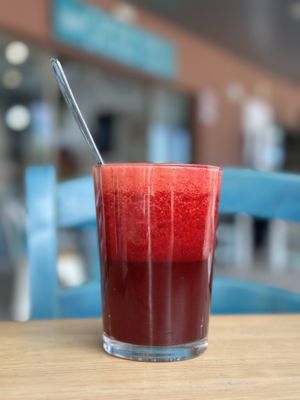 Saft Nummer drei #Veganuary at Happy Cactus in Fuerteventura