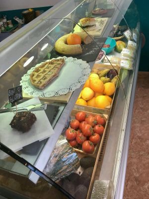 Selection of sweets at Happy Cactus in Fuerteventura