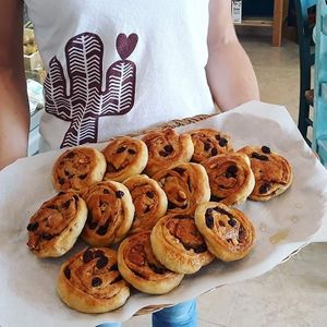 Happy breakfast @happycactus.elcotillo all vegan and organic, made fresh everyday with Love #happycactuselcotillo #vegan #organiccoffee#fuertevegan #happycactusisastateofmind #vega at Happy Cactus in Fuerteventura