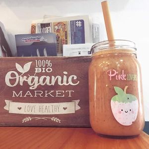 Only the best ripe organic fruit of the season, to prepare your smoothie! #plasticfree #organicshop #organicfruit#km0#localandorganic #smoothielover#freshfruit #elcotillo#vegansofs at Happy Cactus in Fuerteventura