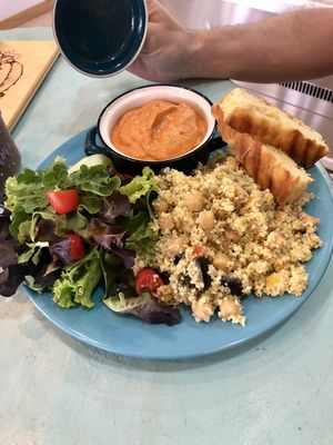 Food at Happy Cactus in Fuerteventura